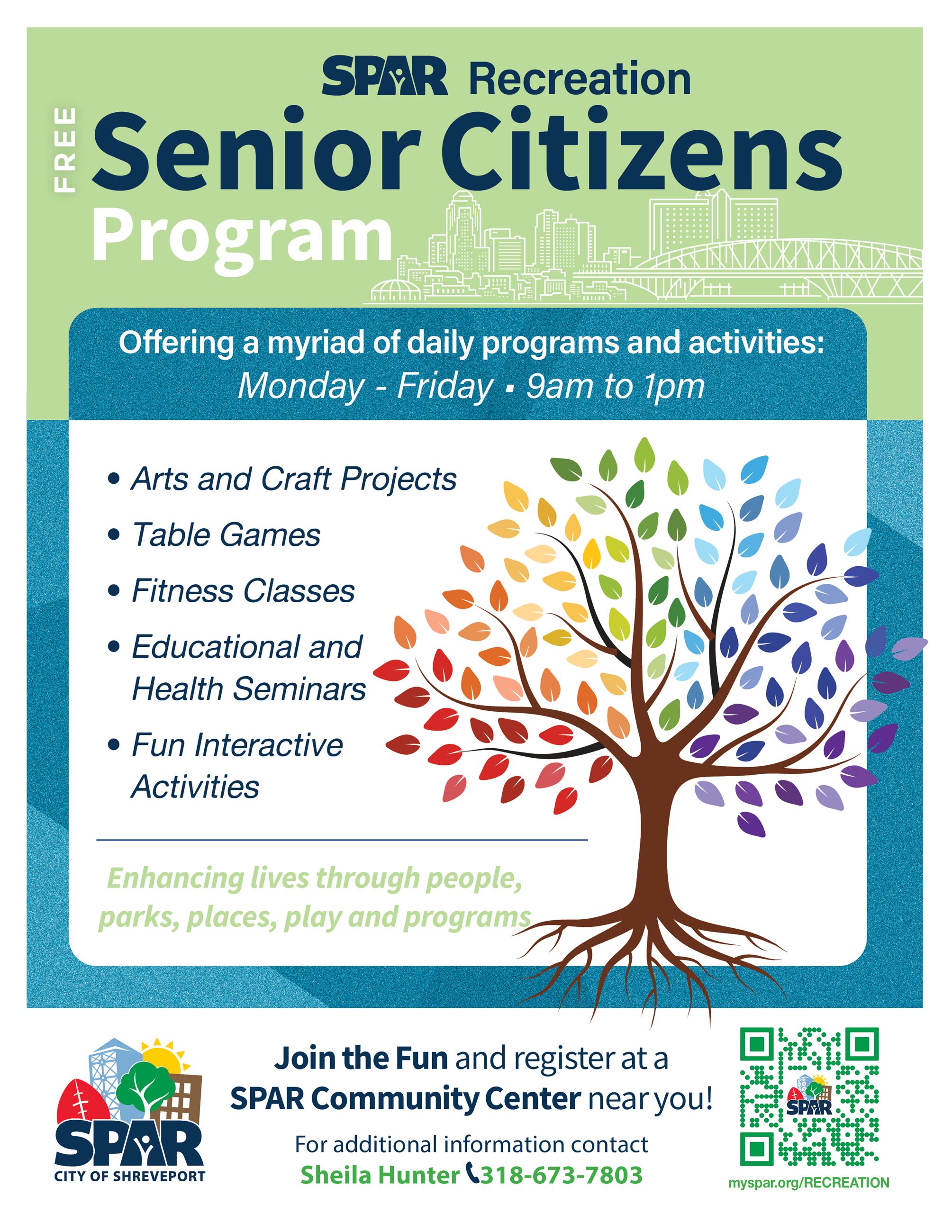 2024 Senior Citizens program flyer