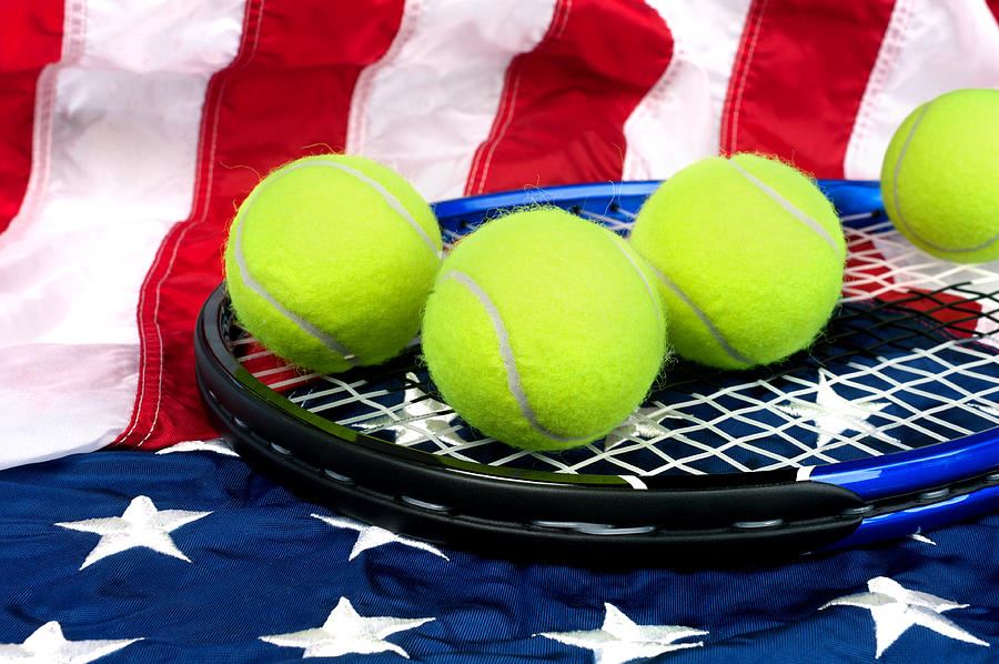 tennis-equipment-on-american-flag-joe-belanger