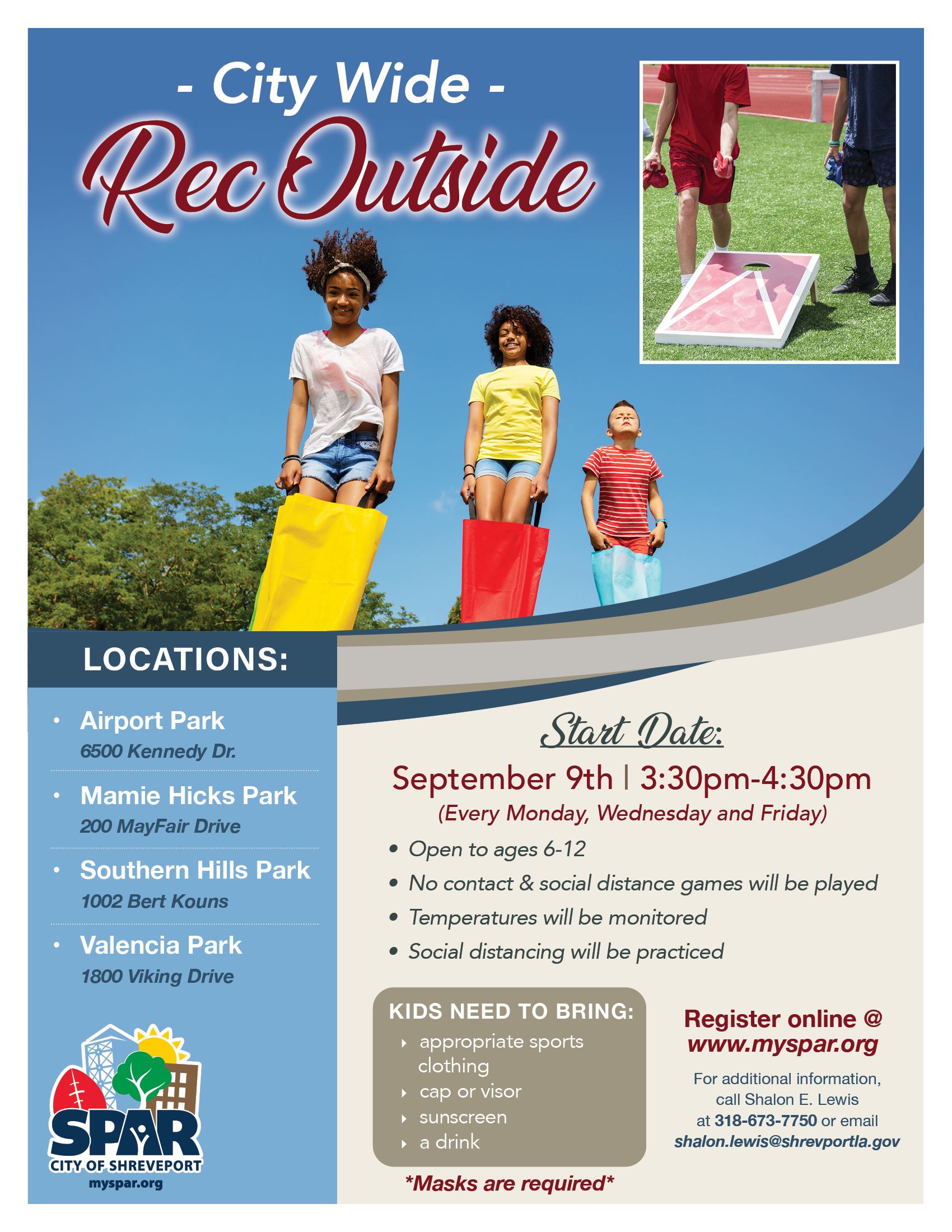 2020 City Wide Rec Outside FB