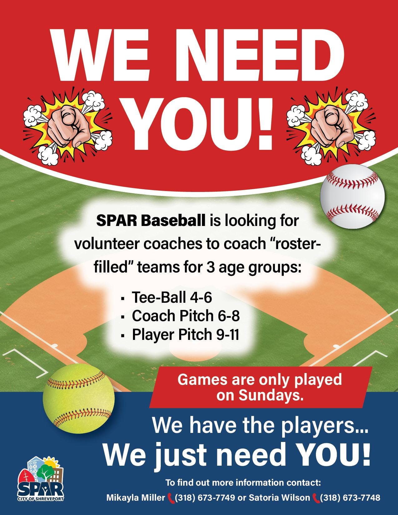 2025 Baseball softball coaches flyer