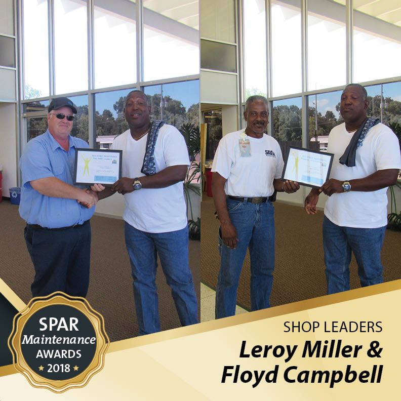 Shop Leaders: Leroy Miller &  Floyd Campbell